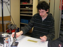 Cédric attaque les premières soudure Cédric attaque les premières soudure